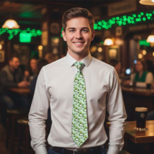 Wat te doen in de buurt van St. Patrick's Day Luck Stropdas