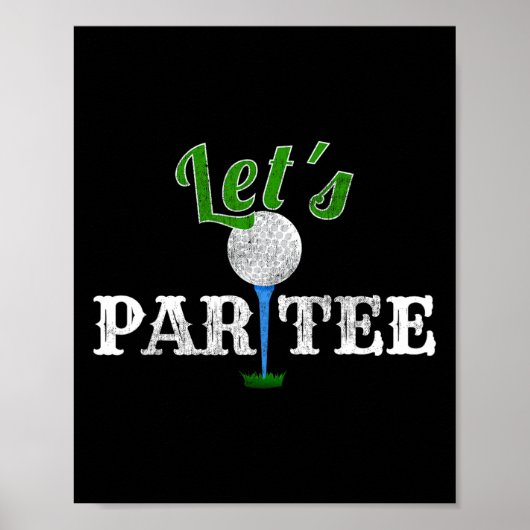 Wat te doen in de buurt van T-shirt Funny Golf Par Poster (Voorkant)