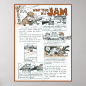 Wat te doen in een jam poster (Voorkant)