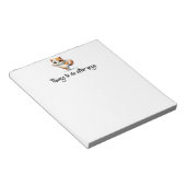 Wat te doen na Yoga Schattige Cat Notitieblok (Schuin)