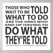 Wat te doen poster (Voorkant)