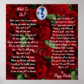 Wat te doen? Poster voor Moederdag (Voorkant)