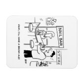 Wat te drinken bij een Nail-Bar Magneet (Horizontaal)