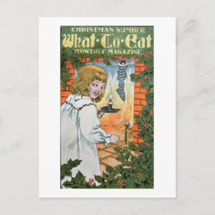 "Wat te eten Tijdschrift, kerstnummer" (kleur l Feestdagenkaart