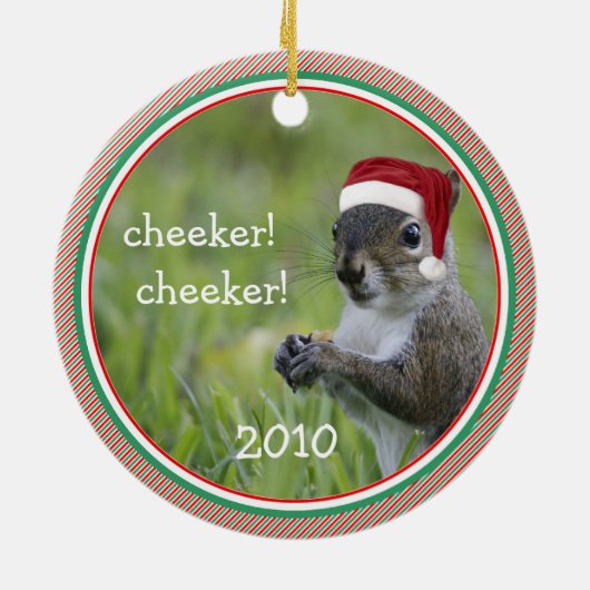 Wat? TWEE ZIJDEN Keramisch Ornament (Achterkant)