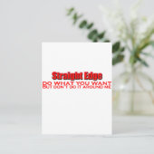 -wat-u-behoefte briefkaart (Staand voorkant)
