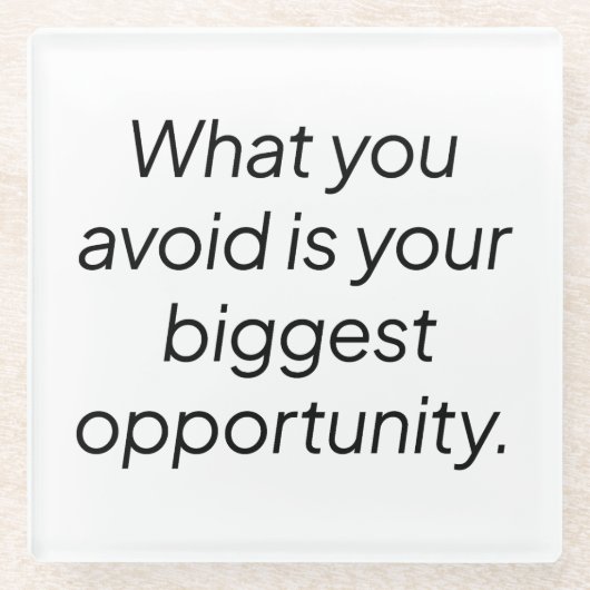 Wat u moet voorkomen met een glazen Onderzetter (Voorkant)