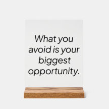 Wat u vermijdt Acryl Teken