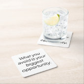 Wat u vermijdt papieren Onderzetter (Insitu)