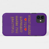 WAT U VERSCHILLEND MAAKT U MOEILIJK Case-Mate iPhone CASE (Achterkant (horizontaal))