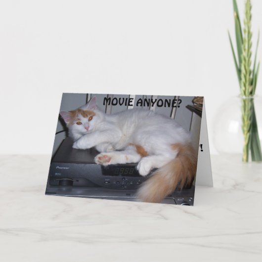 WAT U WILT DOEN - HET IS UW GROTE DAG KAART (Voorkant)