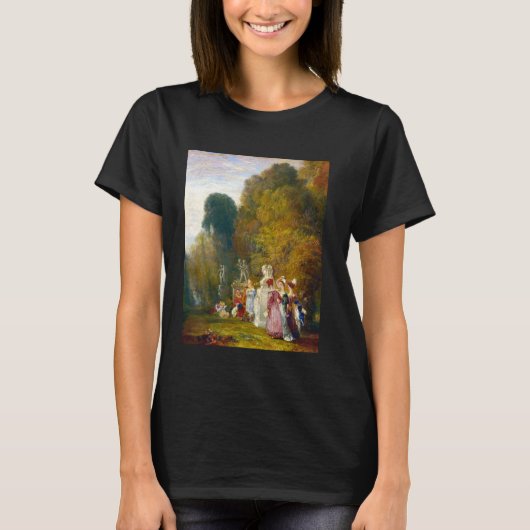 Wat u wilt J.M.W. Turner Romantiek Landschap T-shirt (Voorkant)