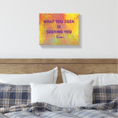Wat u zoekt Rumi Quote Typografie Canvas Afdruk (Insitu (Slaapkamer))