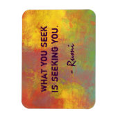 Wat u zoekt Rumi Quote Typografie Magneet (Verticaal)