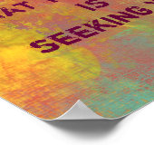 Wat u zoekt Rumi Quote Typografie Poster (Hoek)