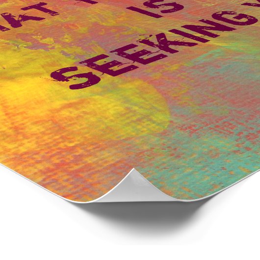 Wat u zoekt Rumi Quote Typografie Poster (Hoek)