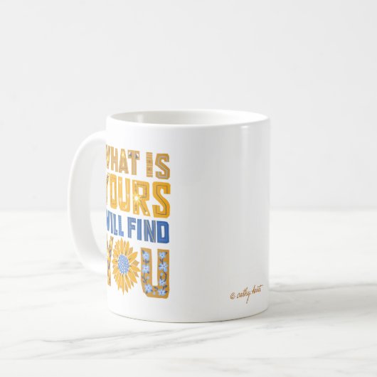 Wat u zult vinden uw Mok (Voorkant links)