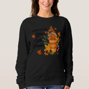 Wat uw Pompoen Koffie Herfst Kabouters ook Spices Trui