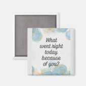 Wat vandaag in het dagboek ging magneet (Voorkant / Achterkant)