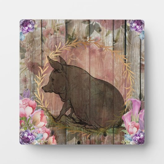 Wat varken fotoplaat (Voorkant)