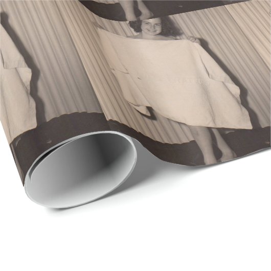 Wat verbergt Susie zich begin jaren vijftig? Cadeaupapier (Rol Hoek)