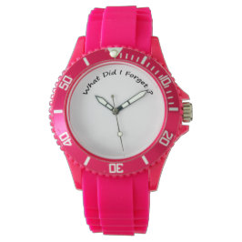 Wat vergat ik ?- Dameshorloges . Horloge