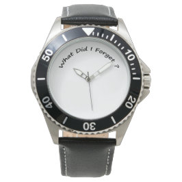 Wat vergat ik ?- Herenhorloges. Horloge