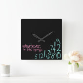 wat vierkante klok (Huis)