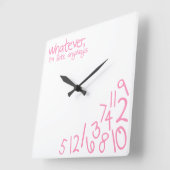 wat vierkante klok (Hoek)