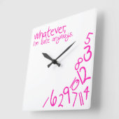 wat vierkante klok (Hoek)