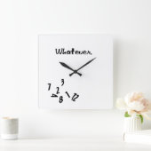 Wat... Vierkante Klok (Huis)