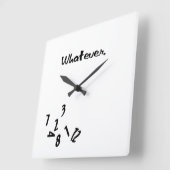 Wat... Vierkante Klok (Hoek)