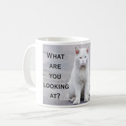 Wat vind je van de Mok van kattenkoffie? (Voorkant links)