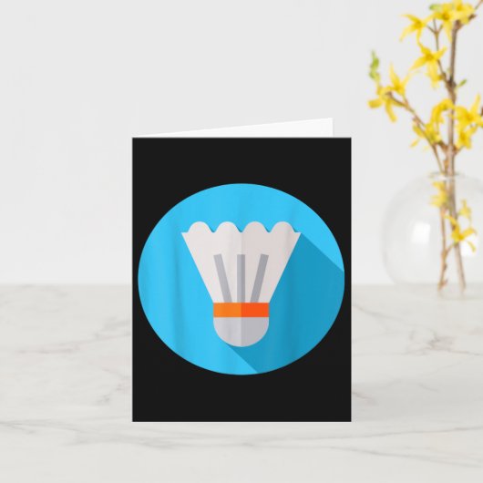 Wat vind jij van Badminton Shuttle Birdie 8 Kaart (Gele Bloem)