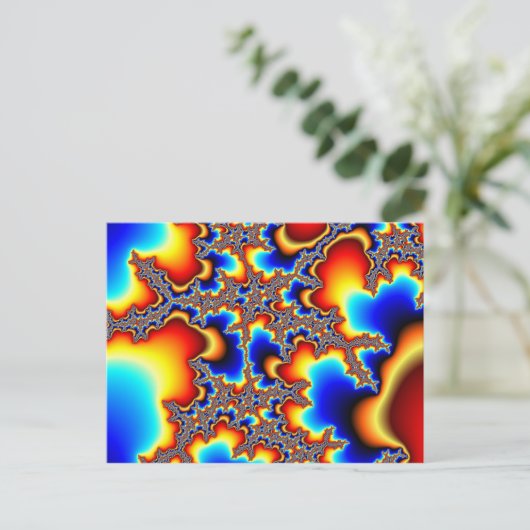 Wat volgt - Fractal Briefkaart (Staand voorkant)