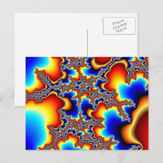 Wat volgt - Fractal Briefkaart (Voorkant / Achterkant)