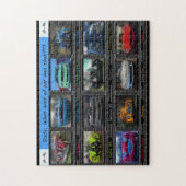 Wat voor auto was dat? legpuzzel (Verticaal)