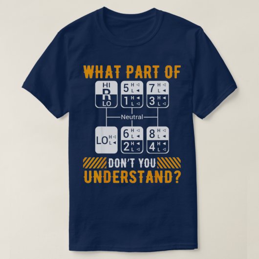 Wat voor deel begrijp je grappige vader? t-shirt (Design voorkant)