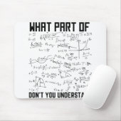 Wat voor deel van begrijp je niet? muismat (Met muis)