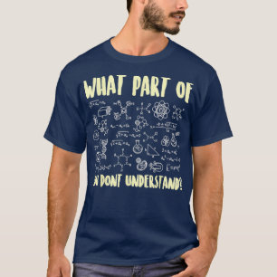 Wat voor deel van de biologie van de wetenschap je t-shirt