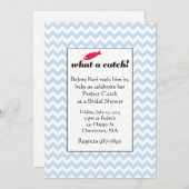 Wat voor een Bridal van de Vangst - Uitnodigingen (Voorkant / Achterkant)