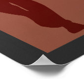 Wat voor eeuwig romantisch koppel handen vasthoudt poster (Hoek)