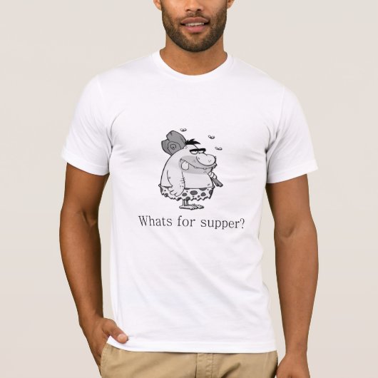 Wat voor eten? t-shirt (Voorkant)