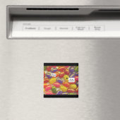 Wat voor geur is er? Jelly Beans Magneet (Insitu (Vaatwasser))