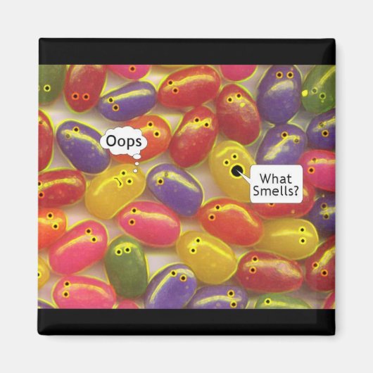 Wat voor geur is er? Jelly Beans Magneet (Voorkant)