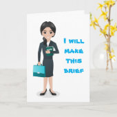 WAT VOOR HOESJE DAN OOK IS "ADVOCAAT HUMOR" KAART (Gele Bloem)