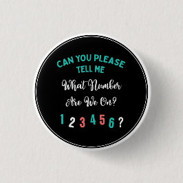 Wat voor nummer hebben we? ronde button 3,2 cm