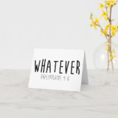 Wat voor Philippians 4:8 Wenskaart Kaart (Gele Bloem)