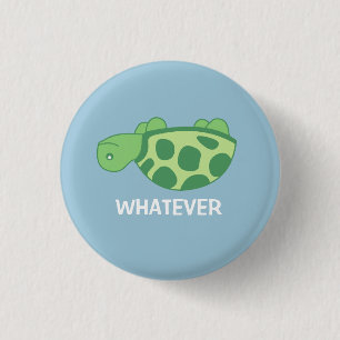 Wat voor schildpad ronde button 3,2 cm