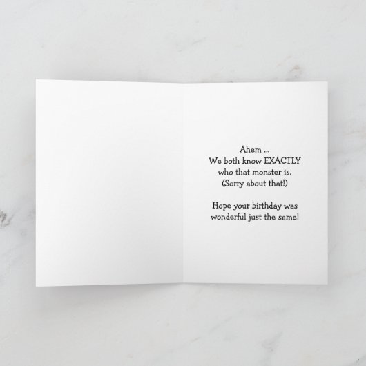 Wat voor soort van monster is LATE? Kaart (Binnen)